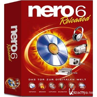 Nero 6 Reloaded v6.6.1.15d RUS/ENG ( NERO EXPRESS + NERO BURNING ROM )