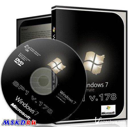 Windows 7 Ultimate 7601 SP1 Beta v.178 (RU/EN/UKR) x86